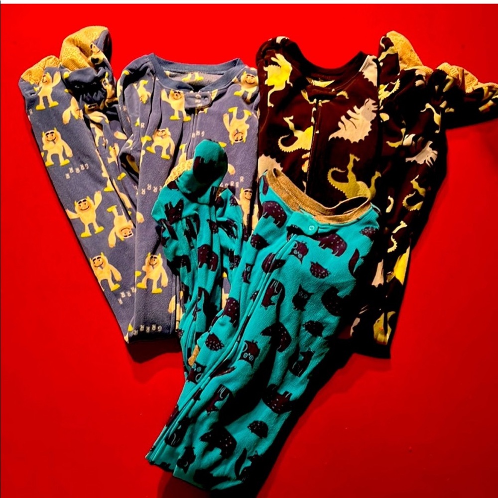 Warm footed PJs & FREE SURPRISE!